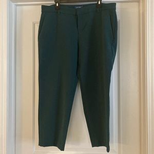 Old Navy, dark green Harpers size 14